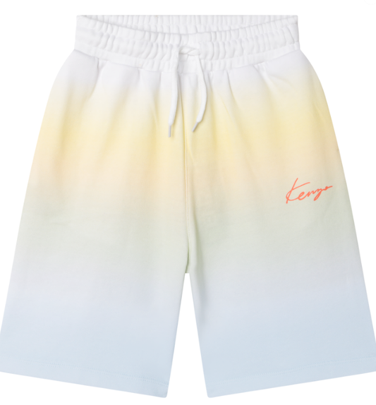 KENZO KIDS COTTON-RICH SHORTS