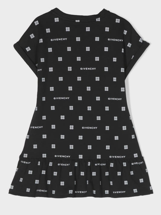 Givenchy 4G logo-print peplum dress