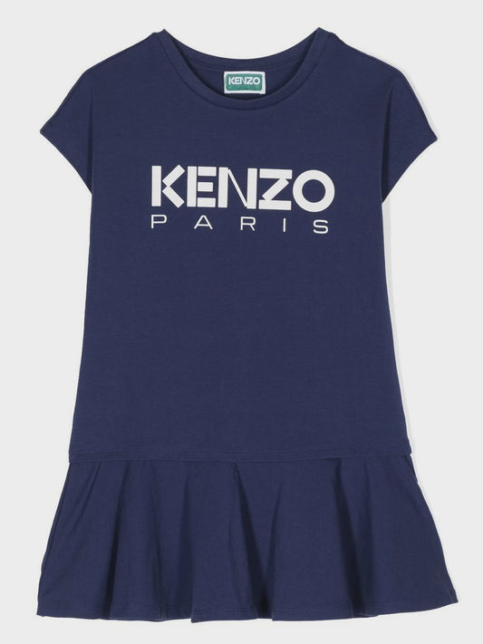 Kenzo logo-print cotton dress