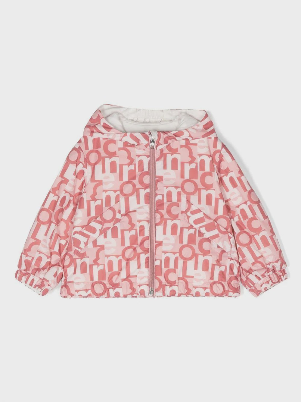 Moncler Enfant all-over logo print jacket