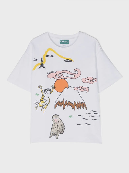 Kenzo white Mountain T-shirt