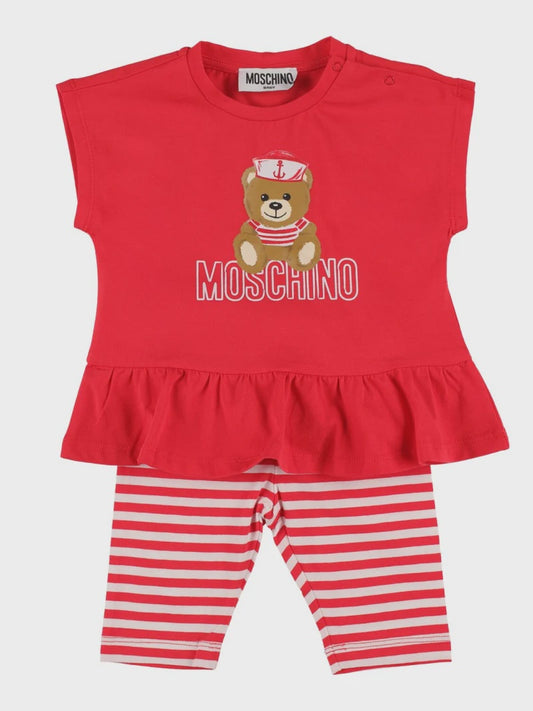 MOSCHINO two-piece Teddy Bear-motif tracksuit