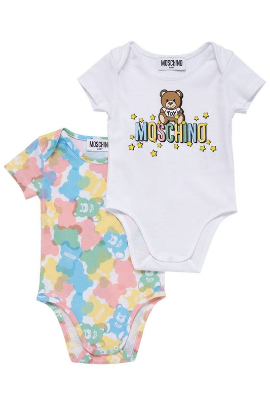 Moschino Kids set-of-two Teddy Bear-print bodies