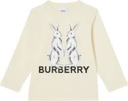 Burberry' Hare Long Sleeve Graphic Tee