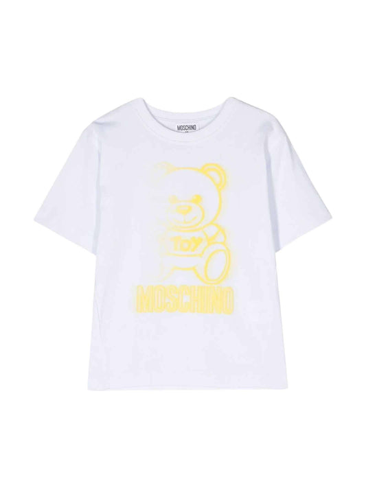 MOSCHIINO Faded-logo Maxi Cotton T-shirt