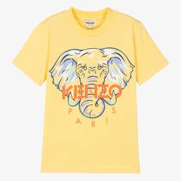 Kenzo Kids elephant-print T-shirt