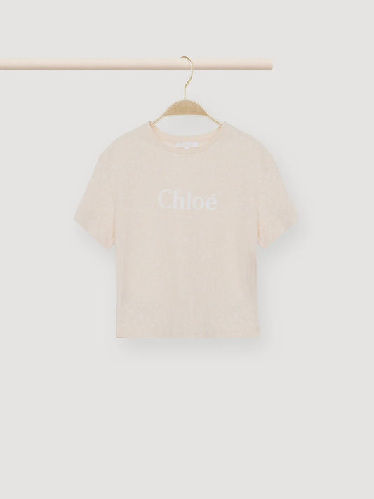 Chloe cotton jersey T-shirt